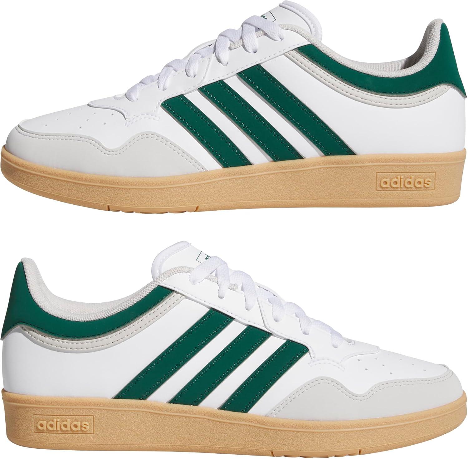 imageadidas Mens Hoops 40 Basketball ShoesWhiteCollegiate GreenGum