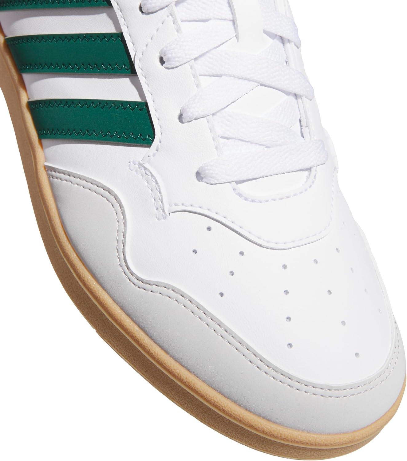 imageadidas Mens Hoops 40 Basketball ShoesWhiteCollegiate GreenGum