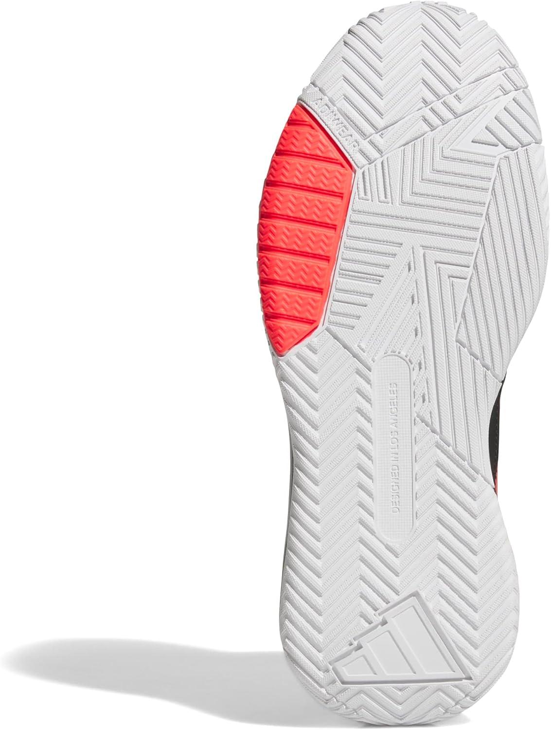 imageadidas Mens Own The Game 30 Mid Top BasketballBlackLucid RedWhite