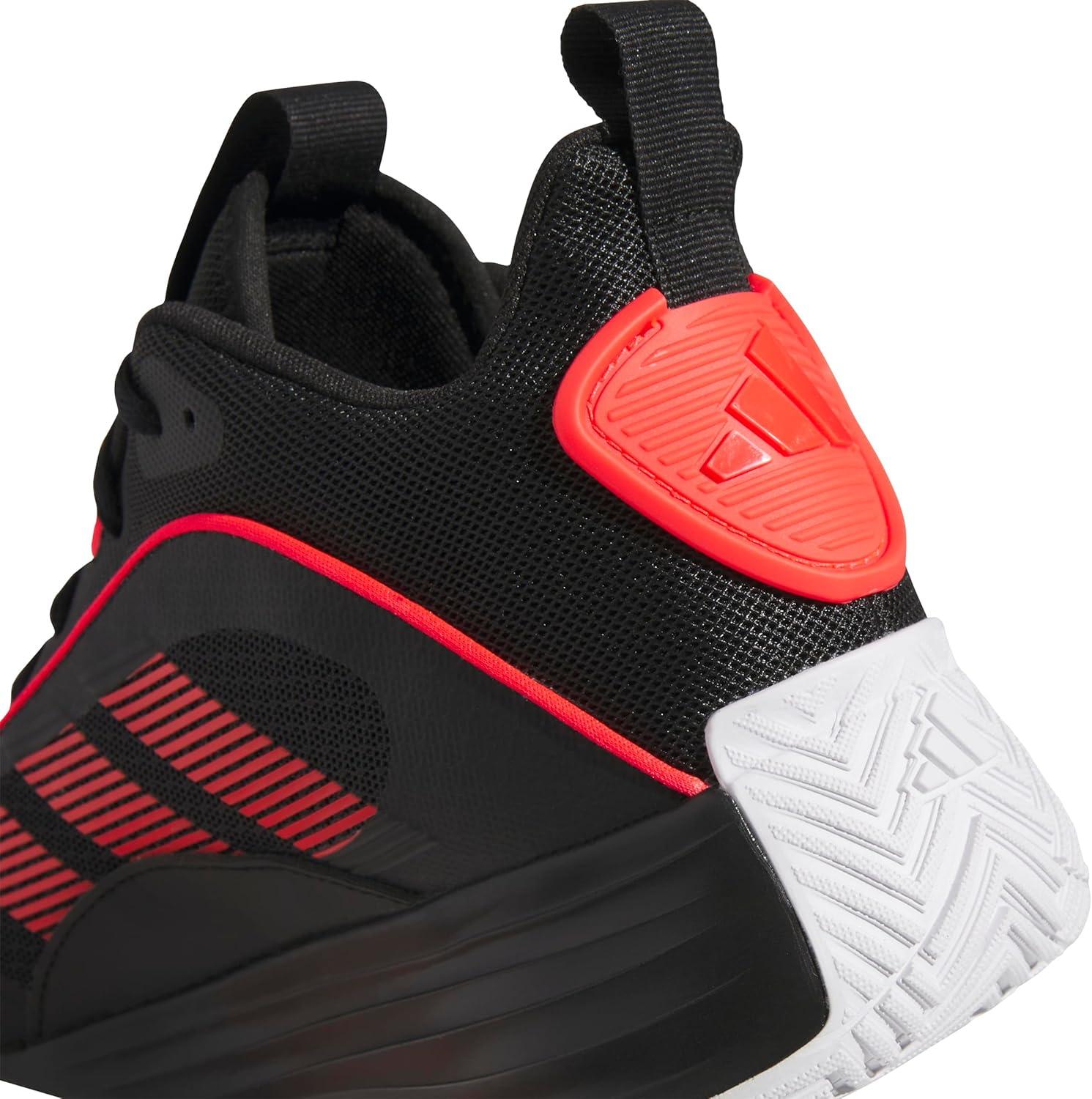 imageadidas Mens Own The Game 30 Mid Top BasketballBlackLucid RedWhite