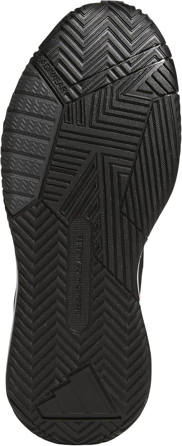 imageadidas Mens Own The Game 30 Mid Top BasketballBlackShock PinkSupplier Colour