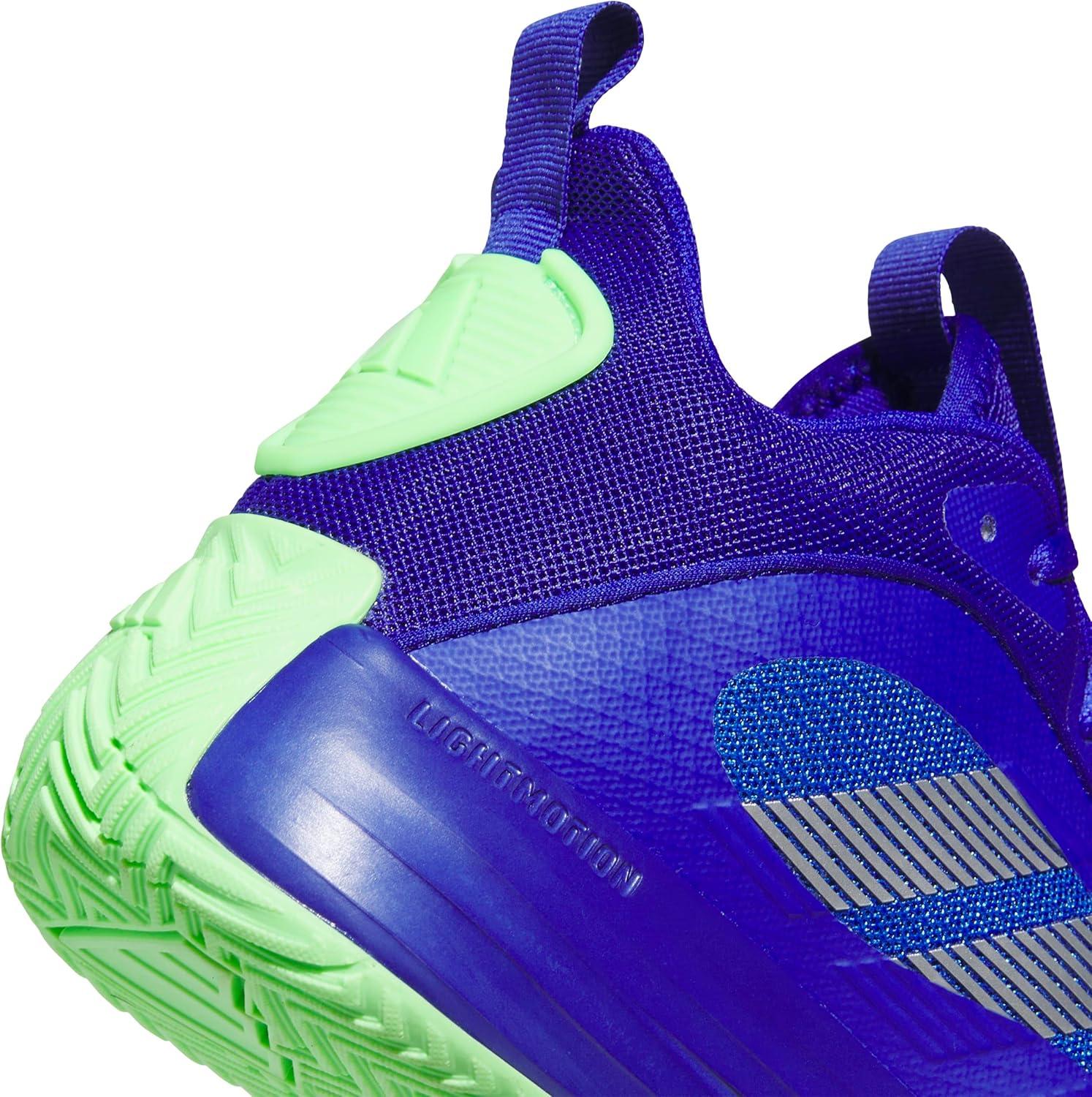 imageadidas Mens Own The Game 30 Mid Top BasketballLucid BlueSilver MetallicLime Burst
