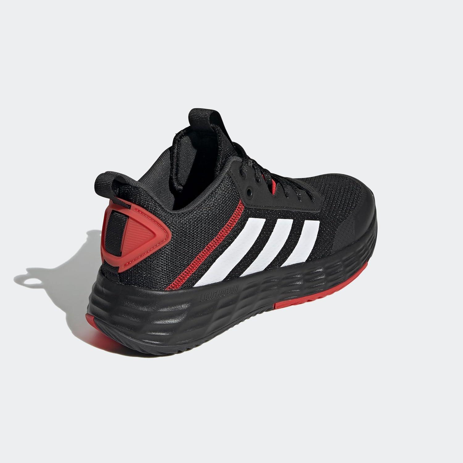 imageadidas Mens Ownthegame Basketball ShoeCore Black Ftwr White Carbon