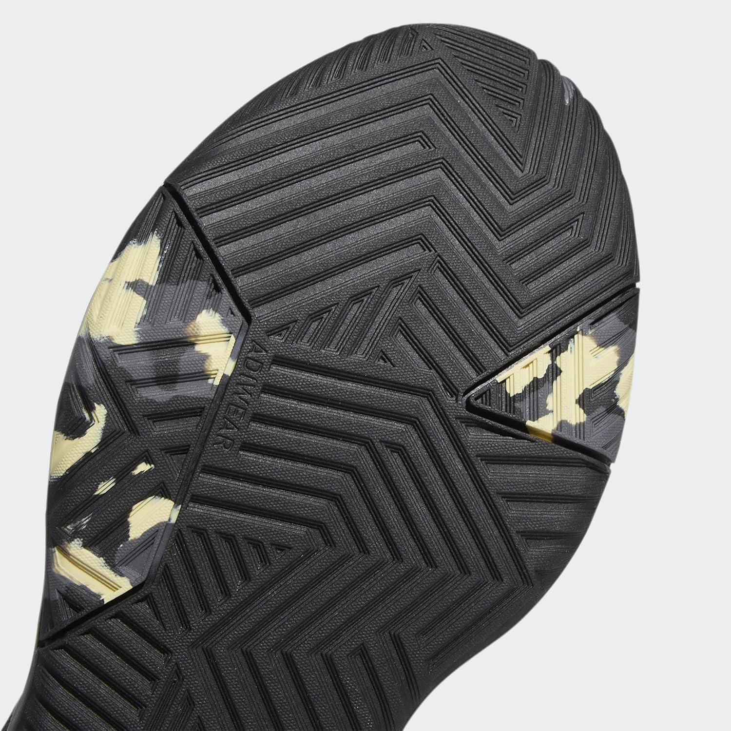 imageadidas Mens Ownthegame Basketball ShoeGrey Five Matte Gold Core Black