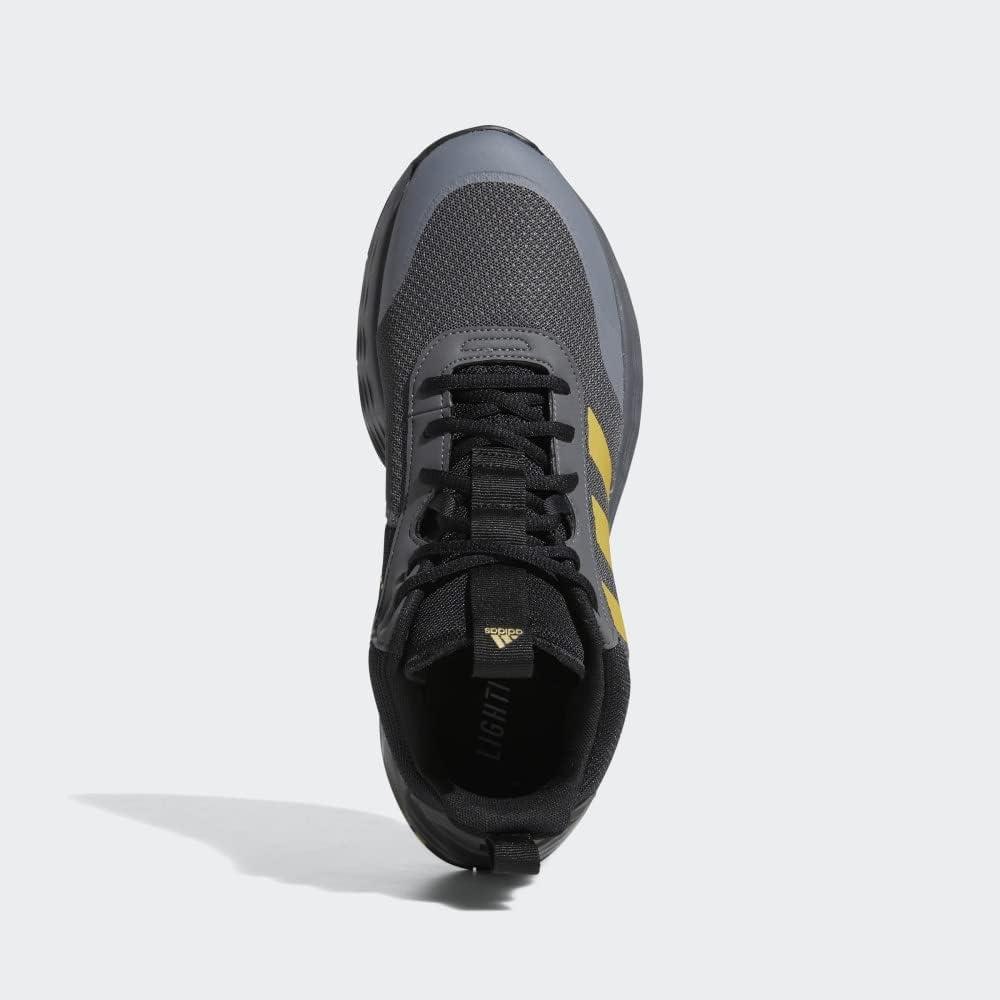 imageadidas Mens Ownthegame Basketball ShoeGrey FiveMatte GoldCore Black