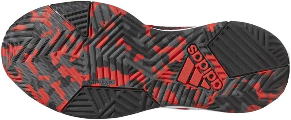 imageadidas Mens Ownthegame Basketball ShoeVivid RedWhiteCore Black