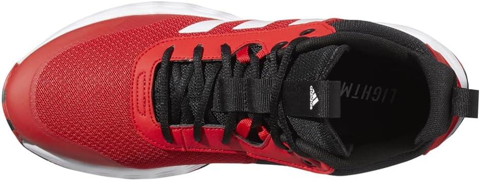imageadidas Mens Ownthegame Basketball ShoeVivid RedWhiteCore Black