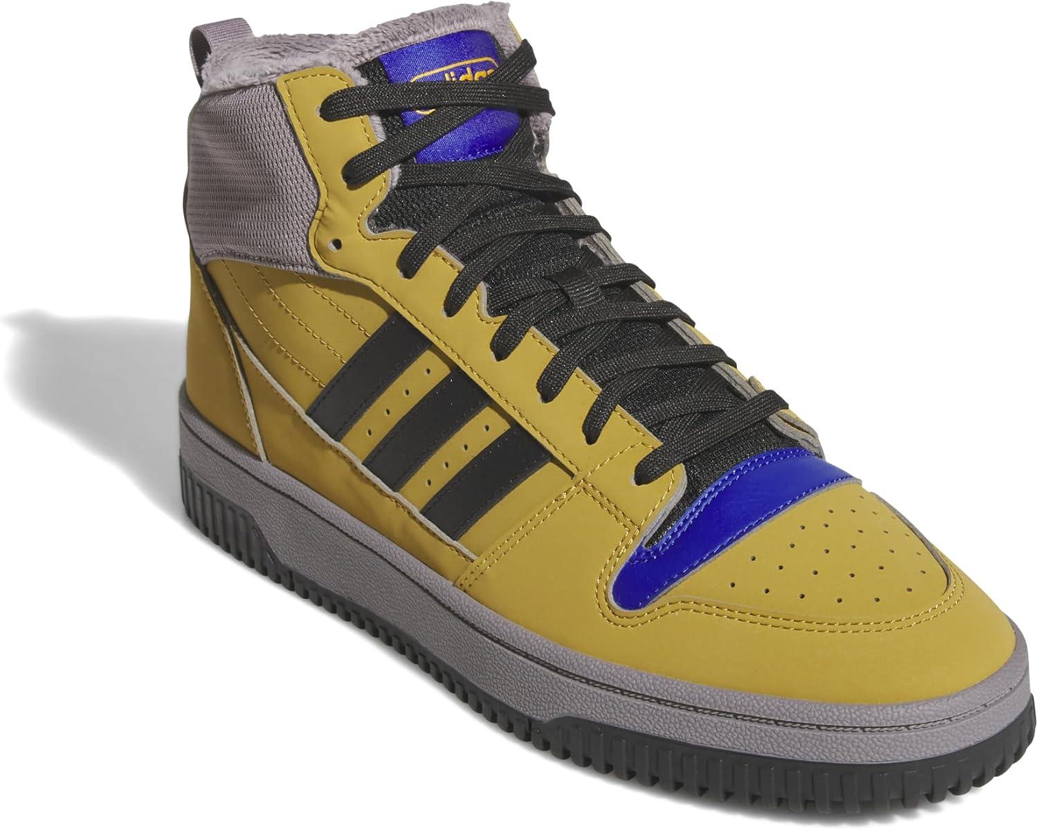 imageadidas UnisexAdult Break Start Mid Top Winterized SneakerPreloved BronzeBlackTaupe Oxide