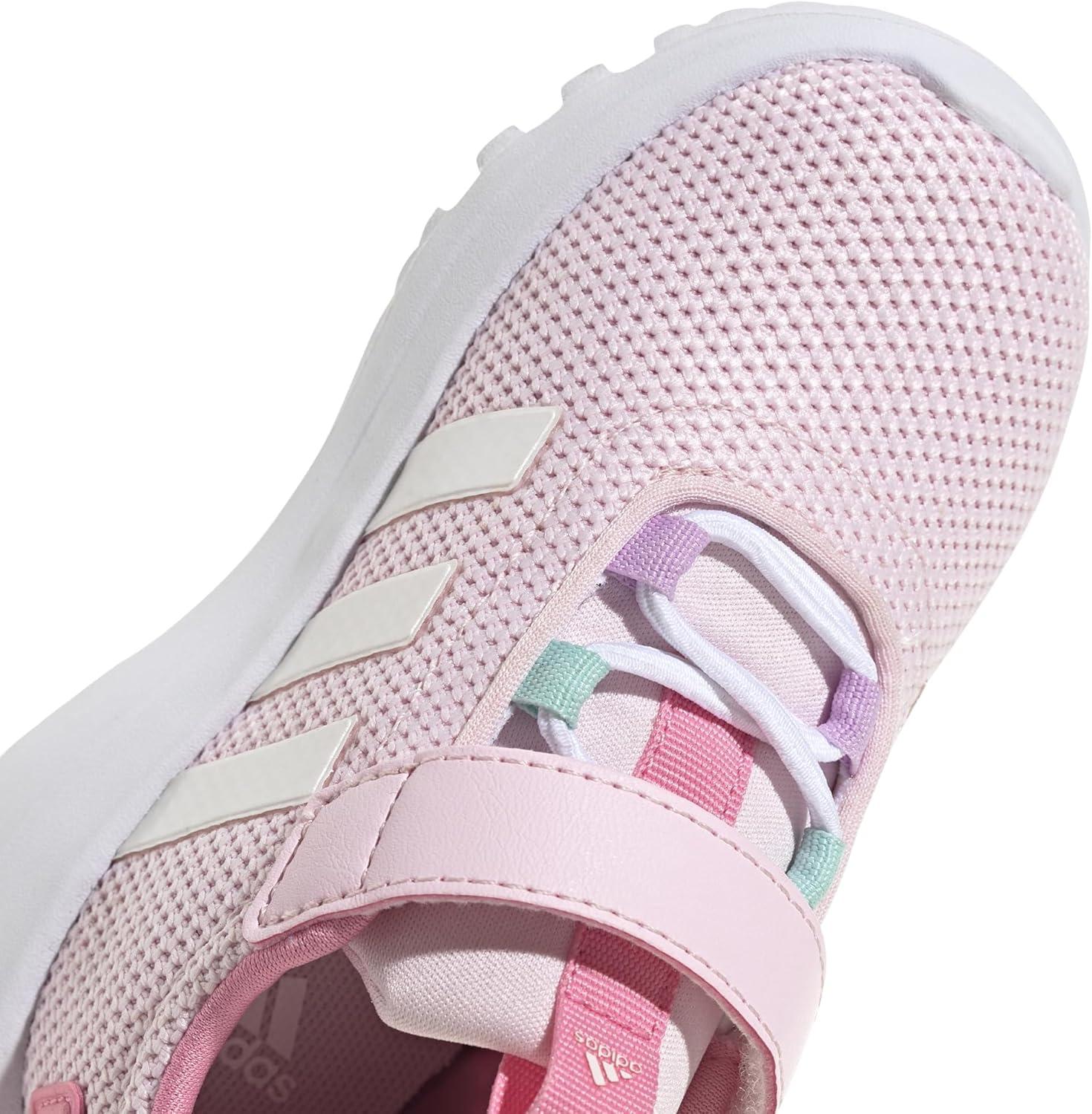 imageadidas UnisexChild Racer Tr23 Little Big Kid SneakerClear PinkZero MetallicBliss Pink