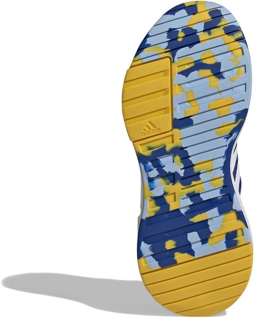 imageadidas UnisexChild Racer Tr23 Little Big Kid SneakerTeam Royal BlueWhiteUtility Yellow