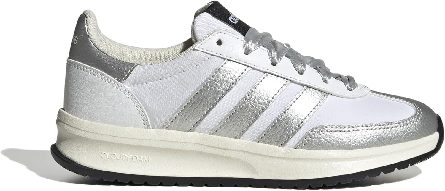 imageadidas UnisexChild Run 70s 20WhiteSilver MetallicOff White