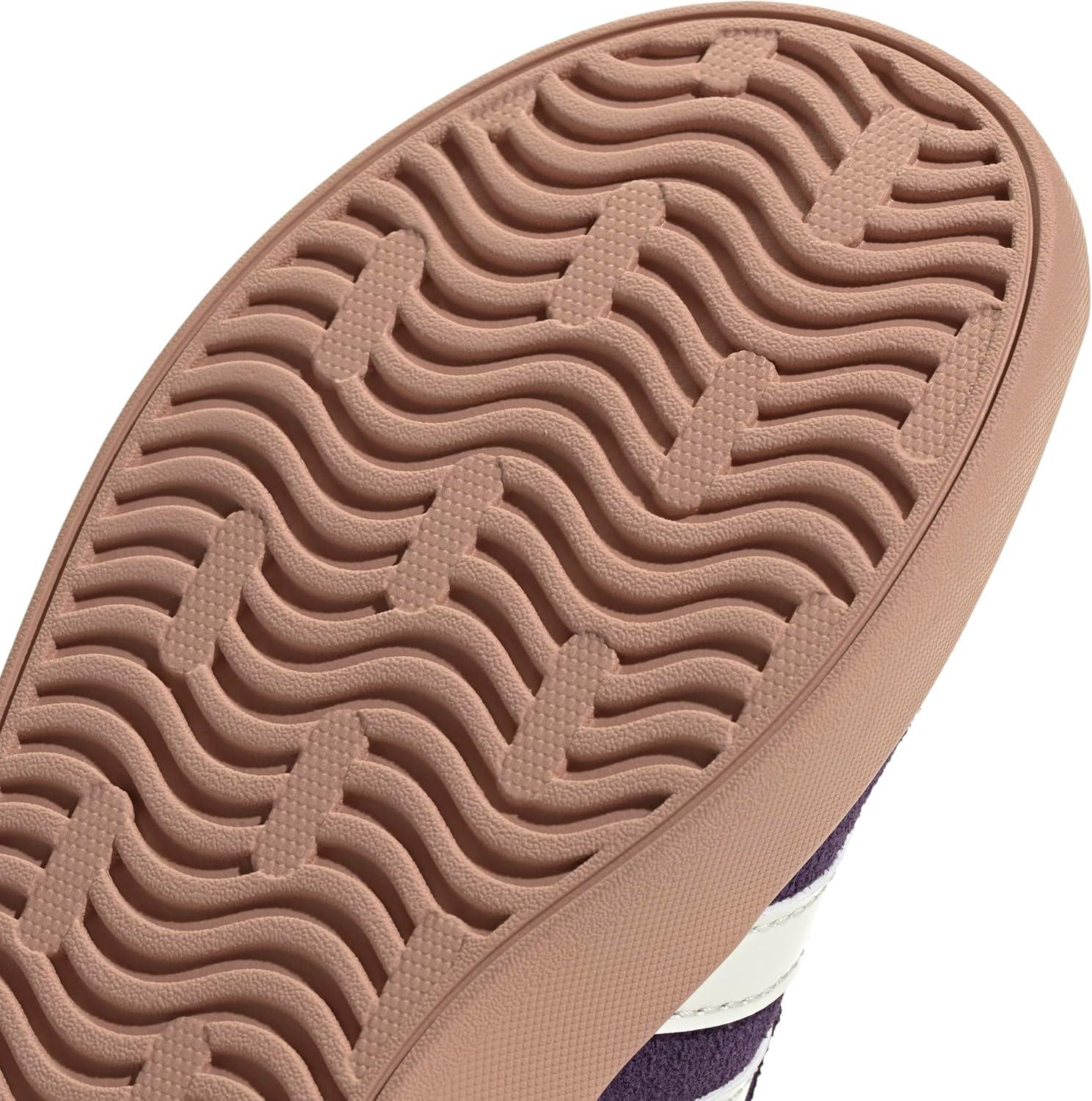 imageadidas UnisexChild Vl Court 30 Hook ampamp LoopAurora PlumZero MetallicPink Gum