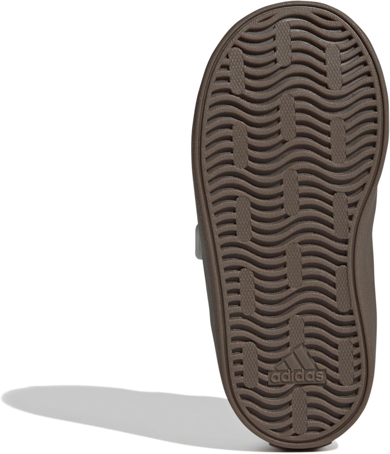 imageadidas UnisexChild Vl Court 30 Hook ampamp LoopCloud White Core Black Grey One