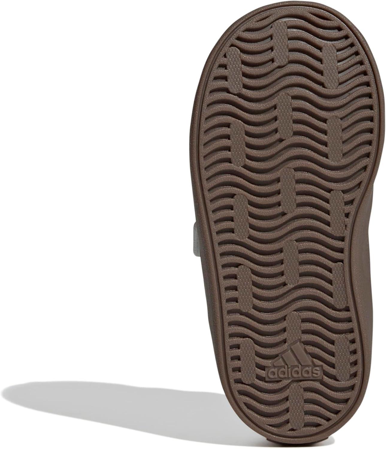 imageadidas UnisexChild Vl Court 30 Hook ampamp LoopCloud White Core Black Grey One