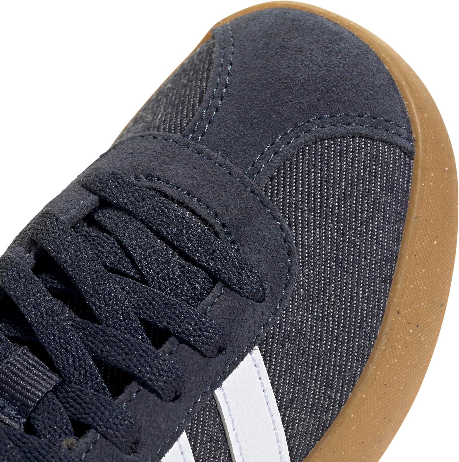 imageadidas UnisexChild Vl Court 30 Hook ampamp LoopInkWhiteGum