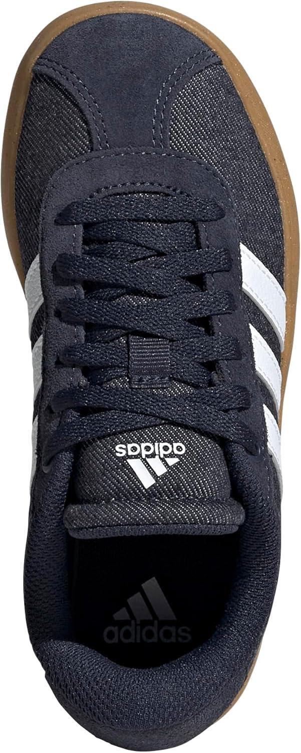 imageadidas UnisexChild Vl Court 30 Hook ampamp LoopInkWhiteGum