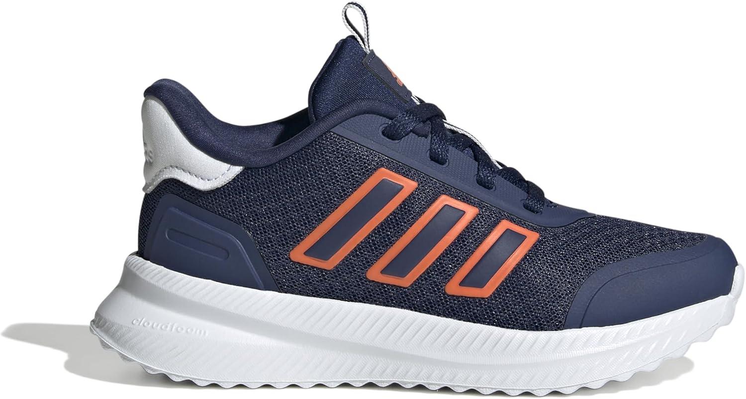 imageadidas UnisexChild XPLR Shoes Little KidDark BlueSemi Impact OrangeWhite
