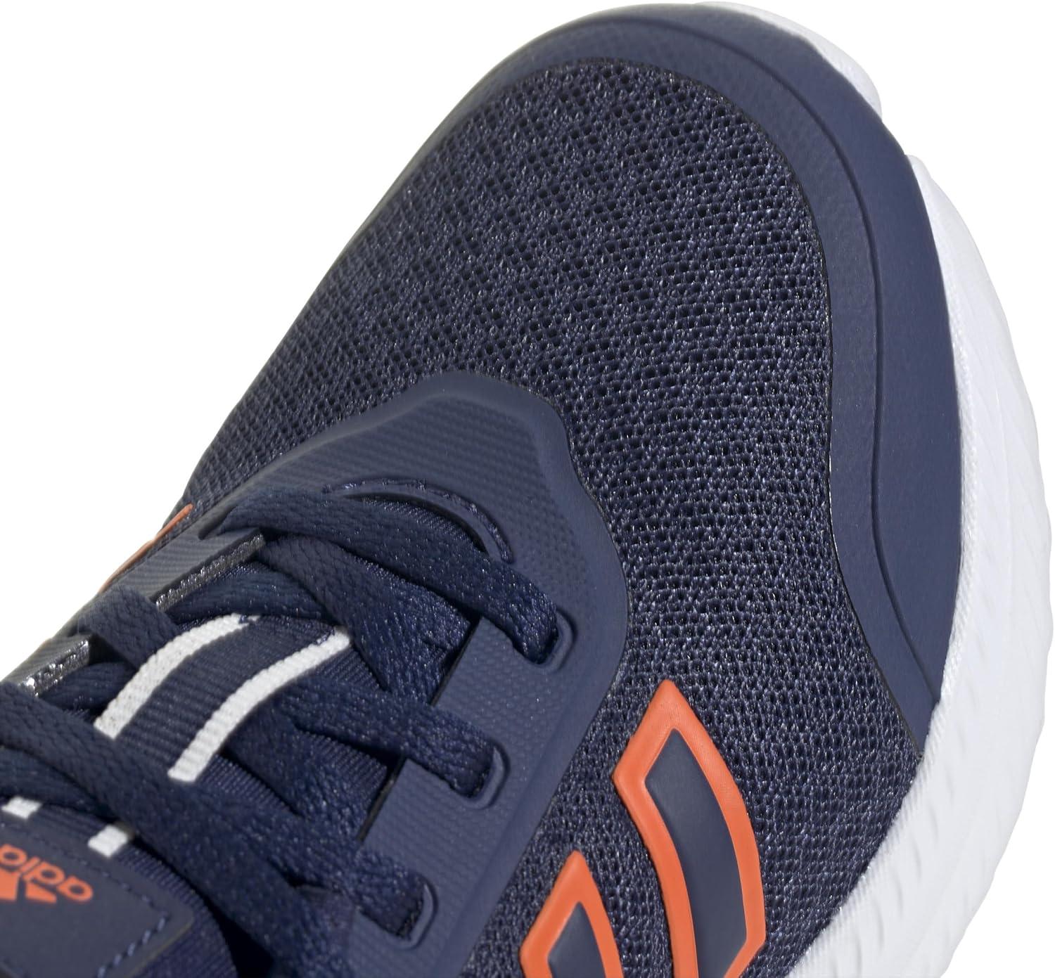 imageadidas UnisexChild XPLR Shoes Little KidDark BlueSemi Impact OrangeWhite