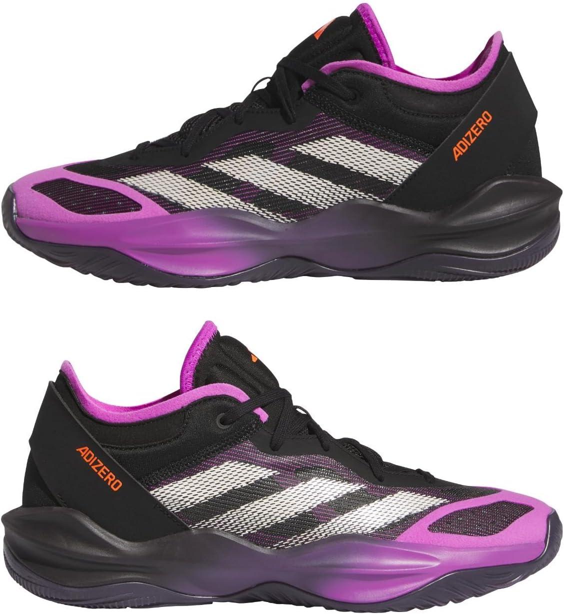 imageadidas Womens Adizero Select 20 BasketballBlackPurple BurstAurora Black