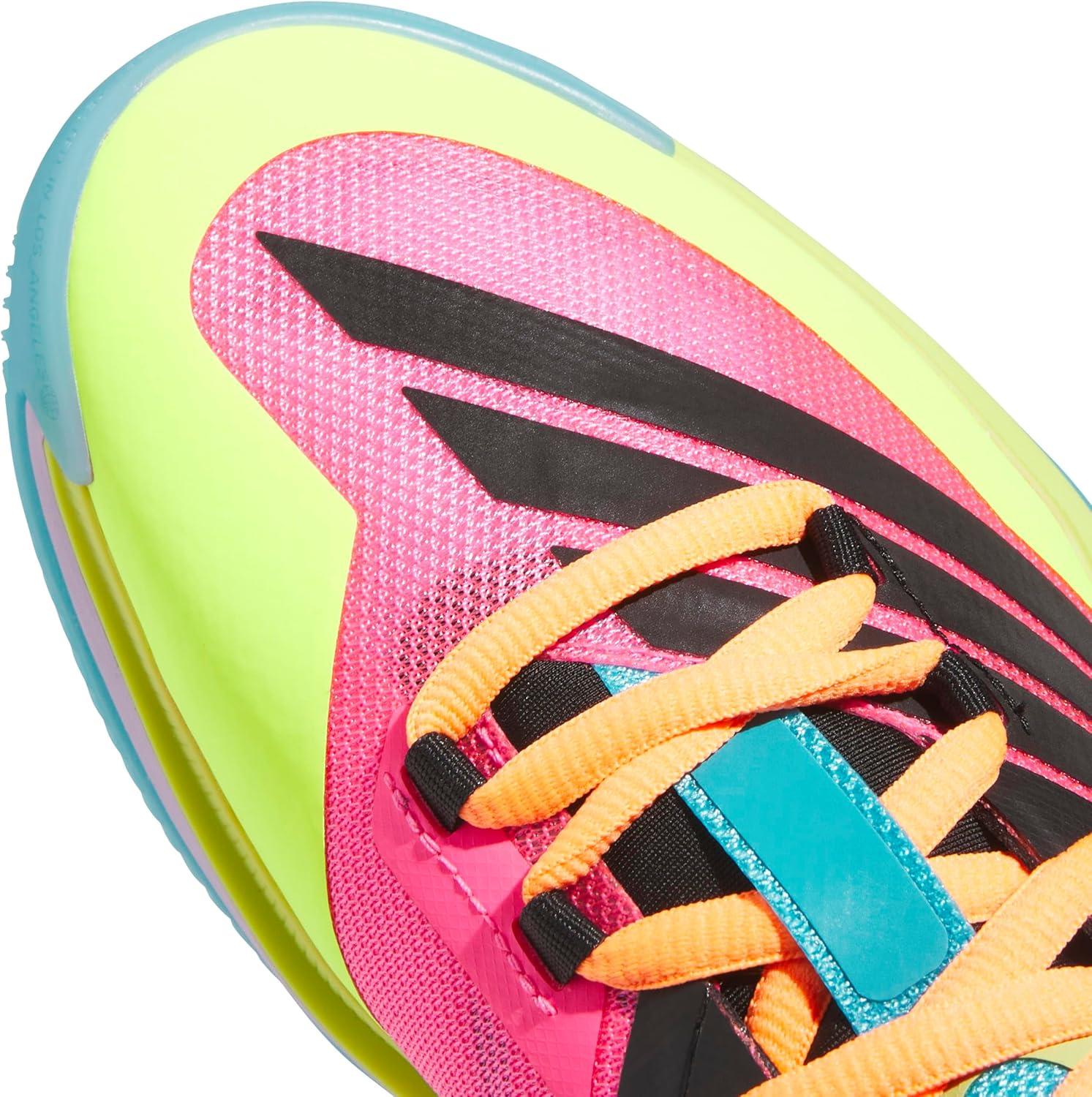 imageadidas Womens Adizero Select 20 BasketballLucid PinkPowder PlumPreloved Lime