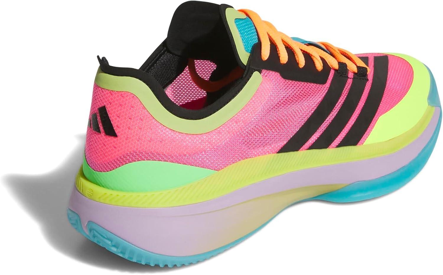 imageadidas Womens Adizero Select 20 BasketballLucid PinkPowder PlumPreloved Lime
