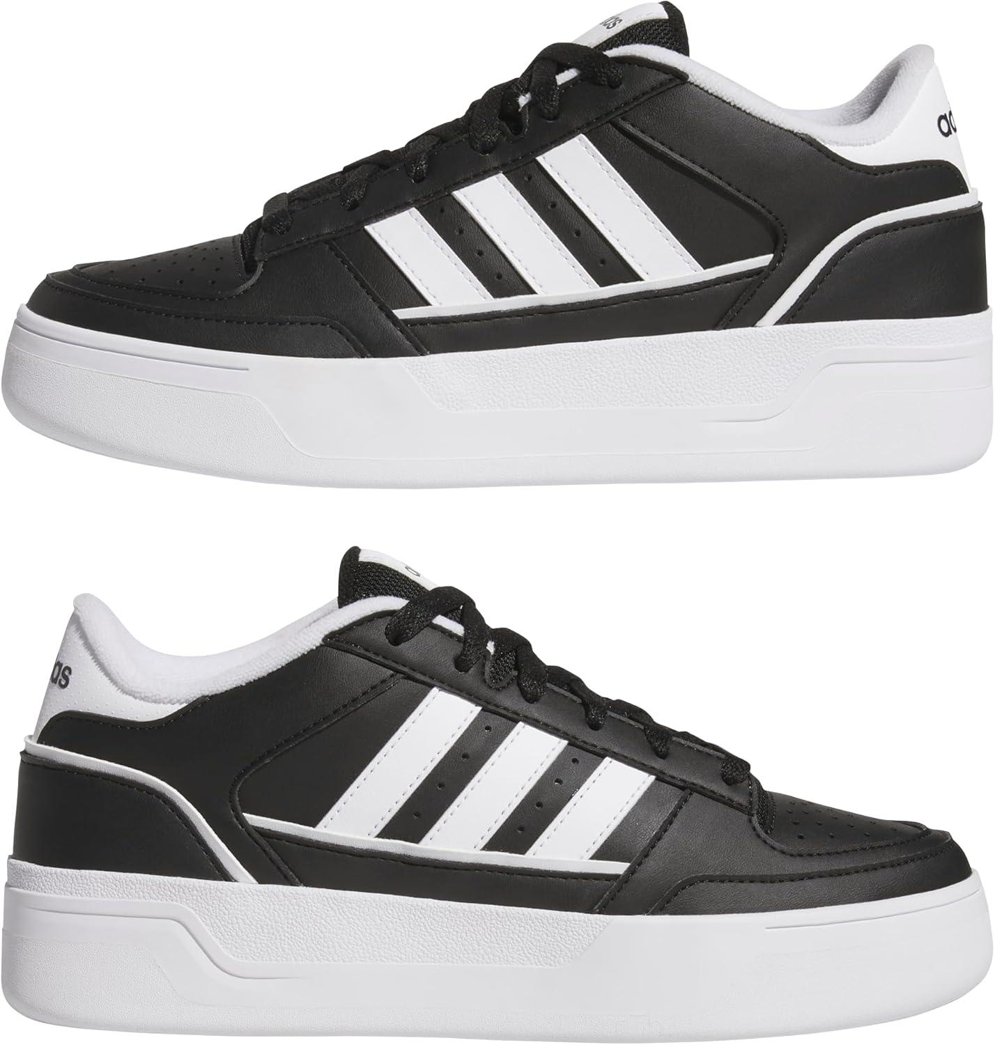 imageadidas Womens Break Start Bold SneakerBlackWhiteBlack