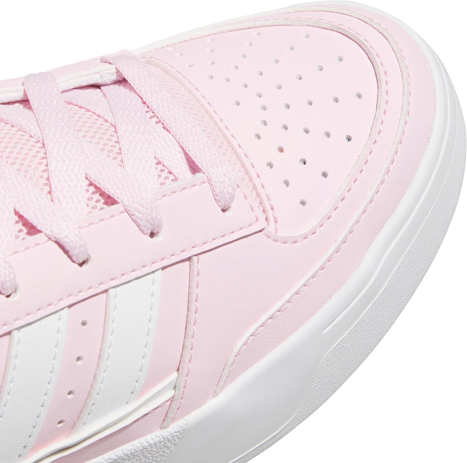 imageadidas Womens Break Start Bold SneakerClear PinkWhiteClear Pink