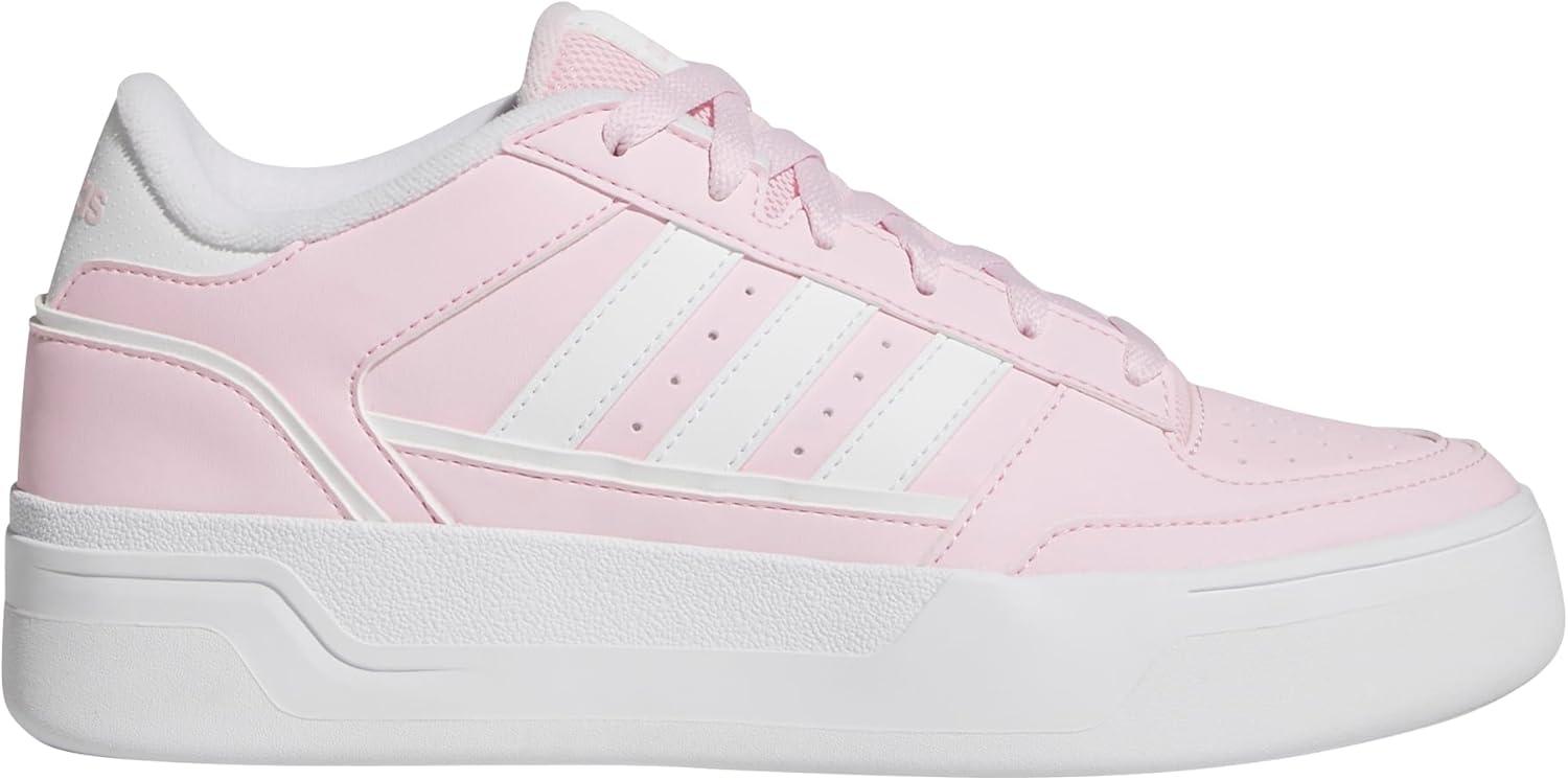 imageadidas Womens Break Start Bold SneakerClear PinkWhiteClear Pink