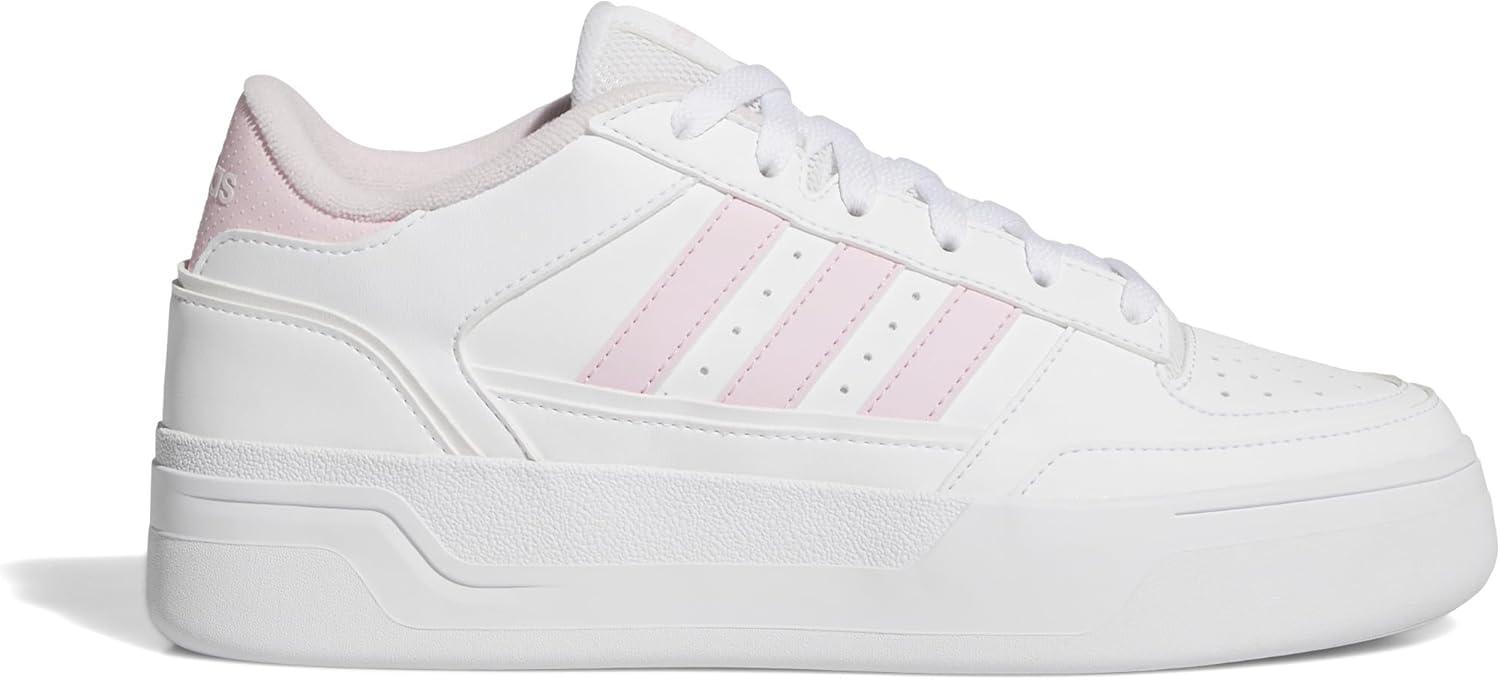 imageadidas Womens Break Start Bold SneakerWhiteClear PinkWhite