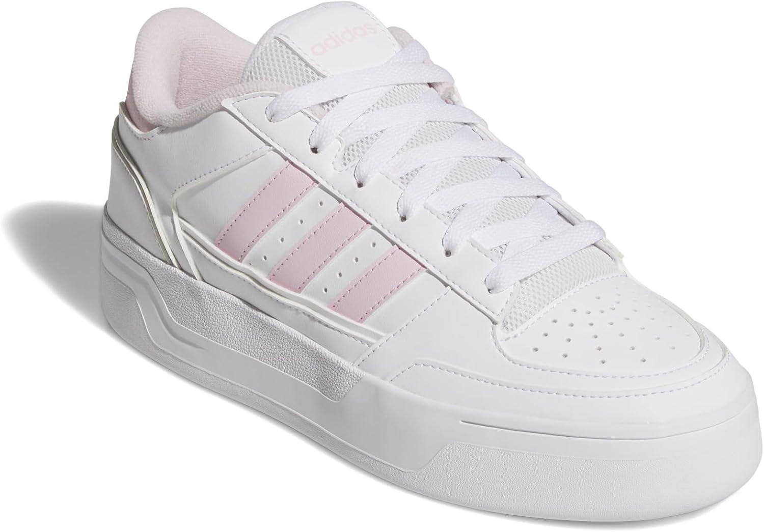 imageadidas Womens Break Start Bold SneakerWhiteClear PinkWhite