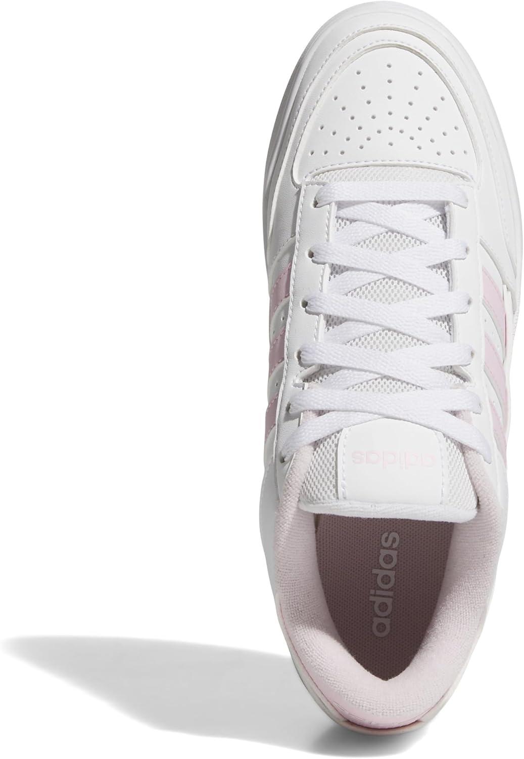 imageadidas Womens Break Start Bold SneakerWhiteClear PinkWhite