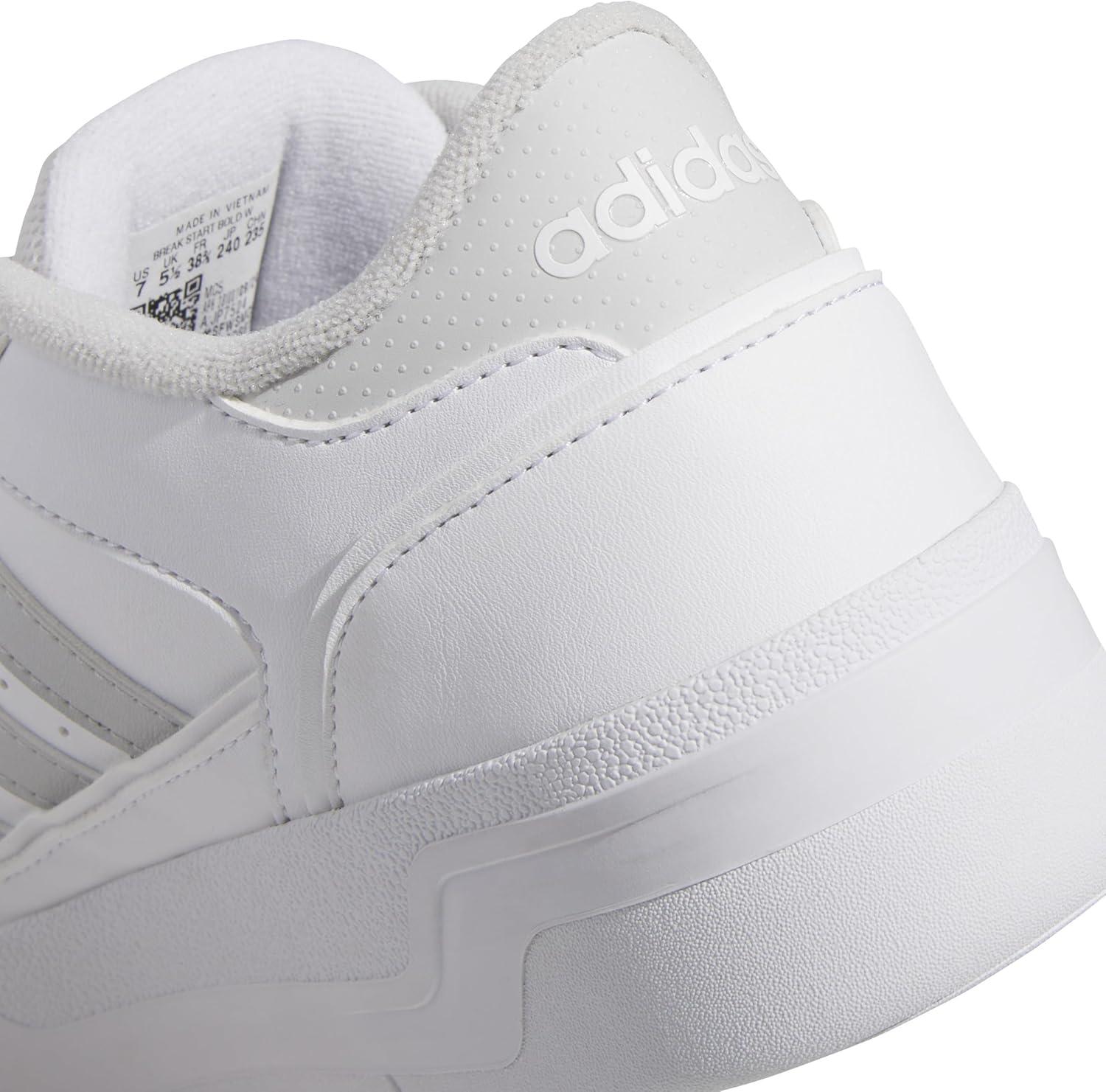 imageadidas Womens Break Start Bold SneakerWhiteGreyWhite