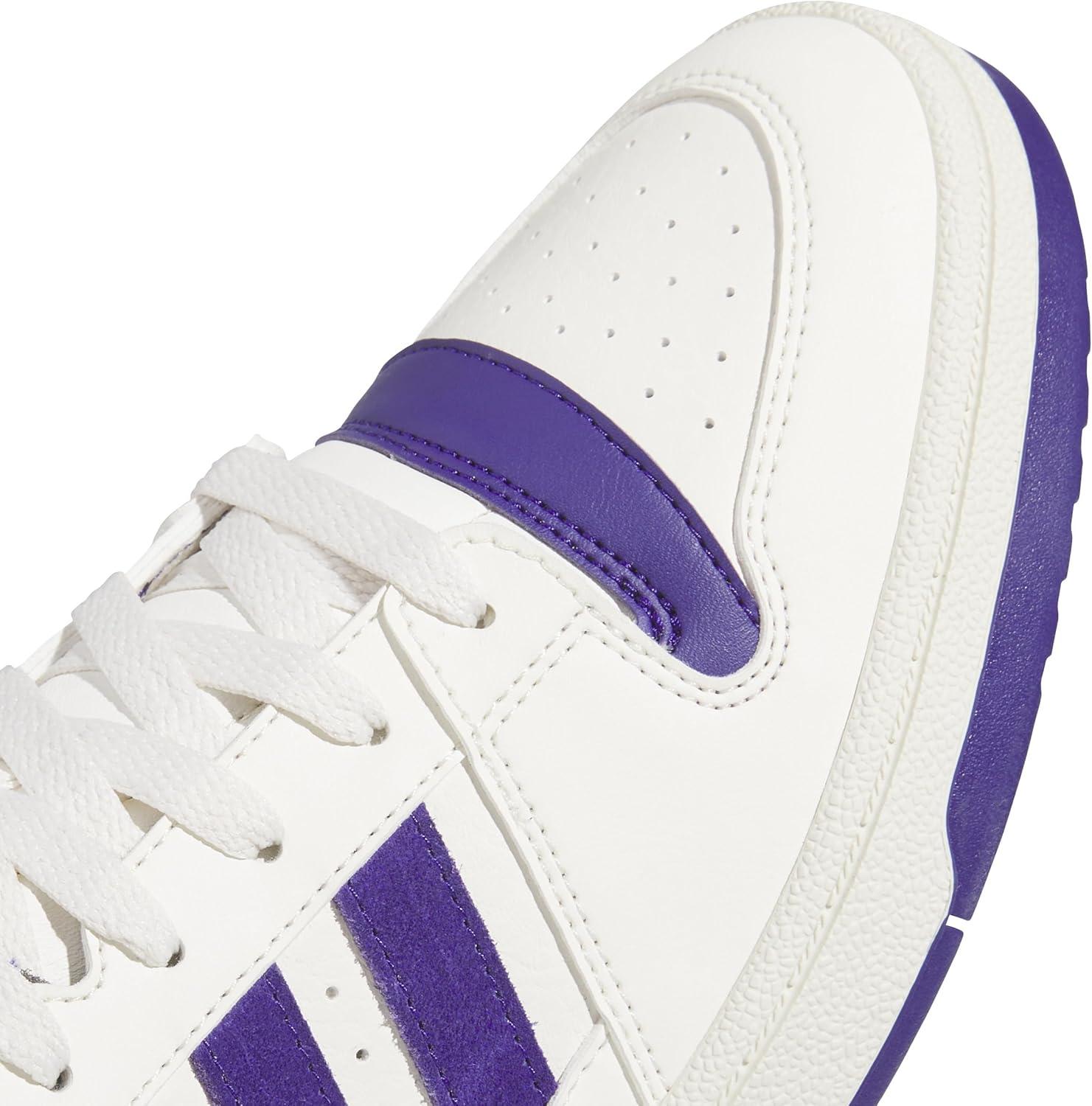 imageadidas Womens Break Start ShoesCloud WhiteCollegiate PurpleIvory