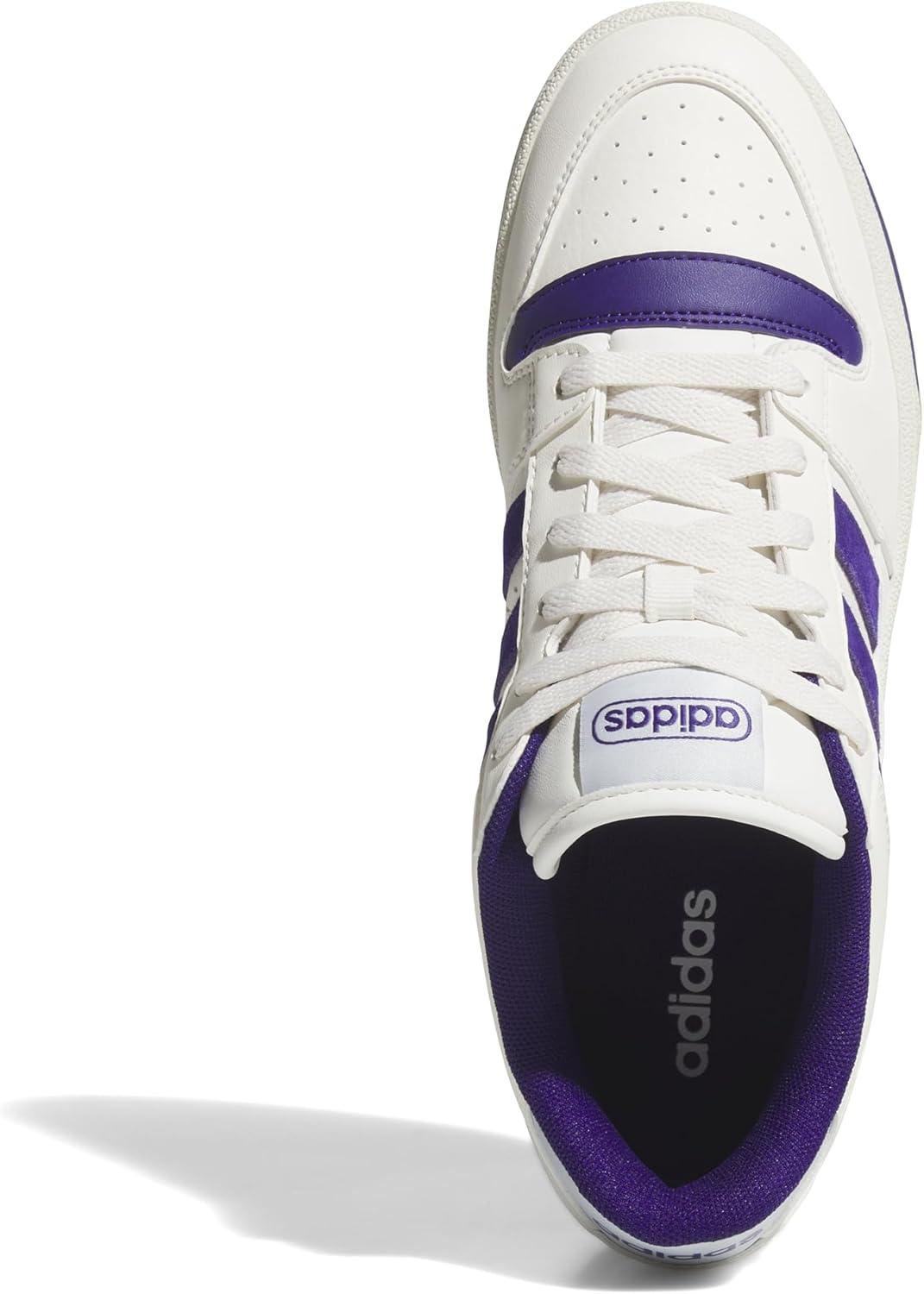 imageadidas Womens Break Start ShoesCloud WhiteCollegiate PurpleIvory