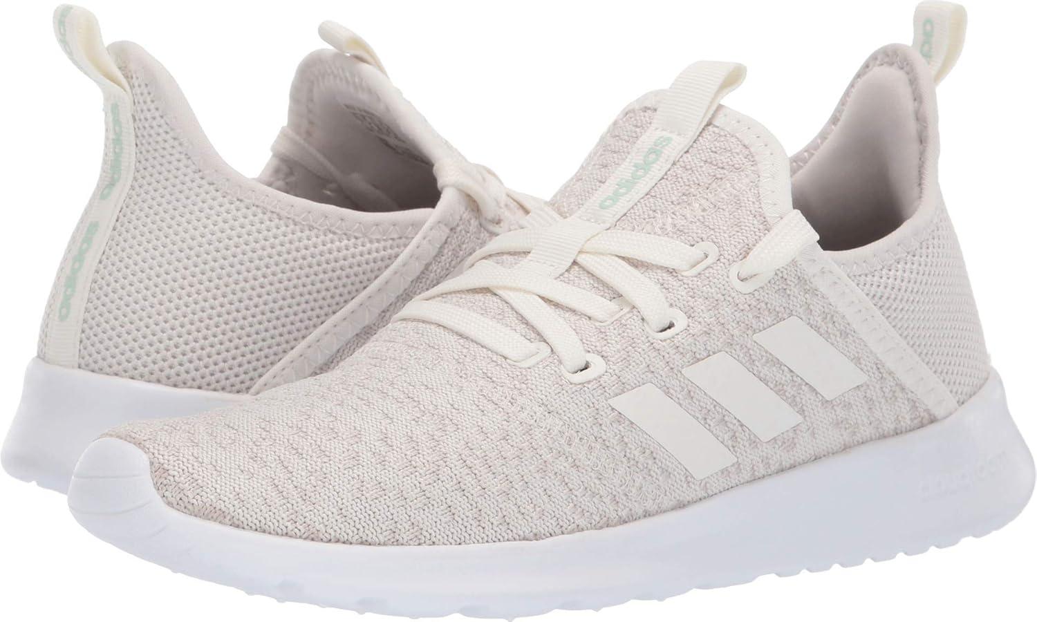 imageadidas Womens Cloudfoam Pure Running ShoeCloud WhiteCloud WhiteIce Mint