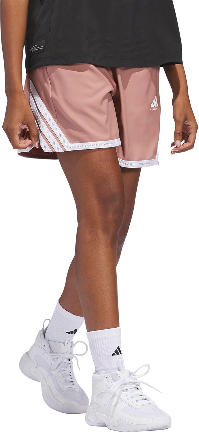 imageadidas Womens Crazylite Basketball ShortsWarm ClayWhite