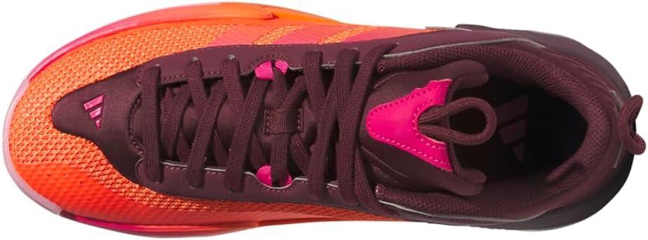 imageadidas Womens Exhibit Select 20 Basketball SneakerMaroonSemi Impact OrangeSupplier Colour