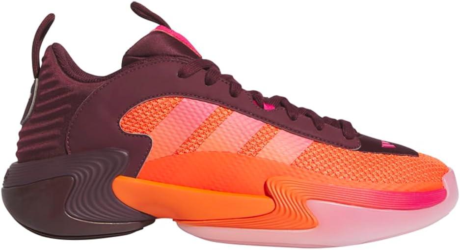 imageadidas Womens Exhibit Select 20 Basketball SneakerMaroonSemi Impact OrangeSupplier Colour