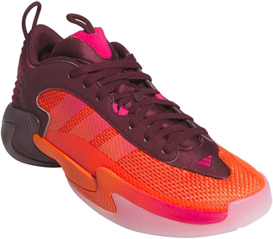 imageadidas Womens Exhibit Select 20 Basketball SneakerMaroonSemi Impact OrangeSupplier Colour