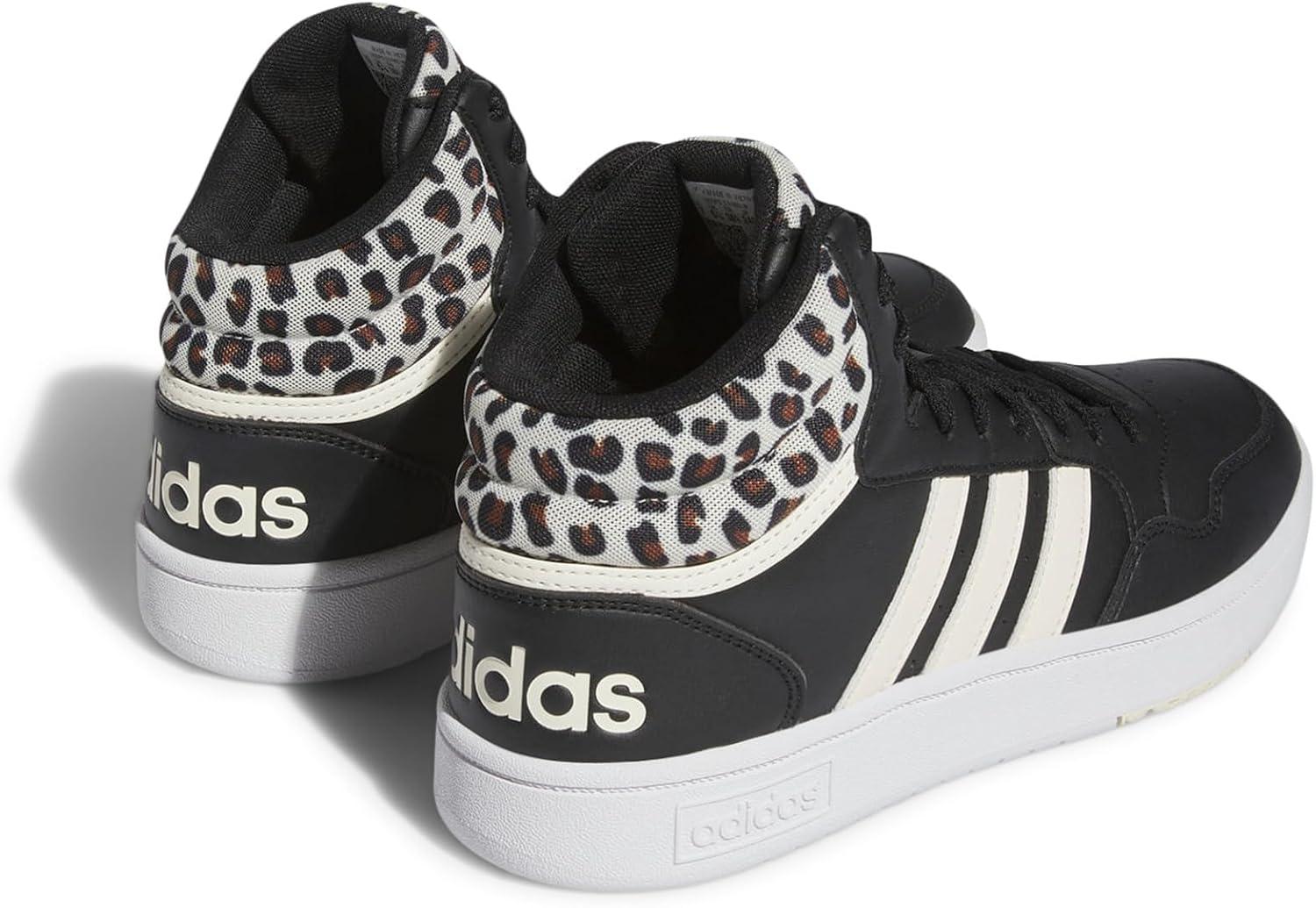 imageadidas Womens Hoops 3 ShoesBlackCream WhiteWhite