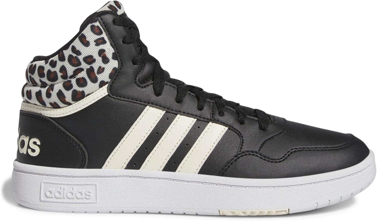 imageadidas Womens Hoops 3 ShoesBlackCream WhiteWhite
