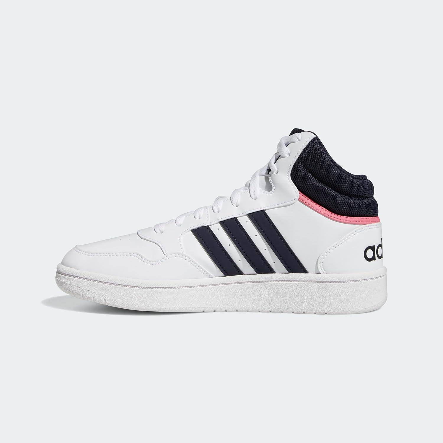 imageadidas Womens Hoops 3 ShoesWhiteLegend InkWhite