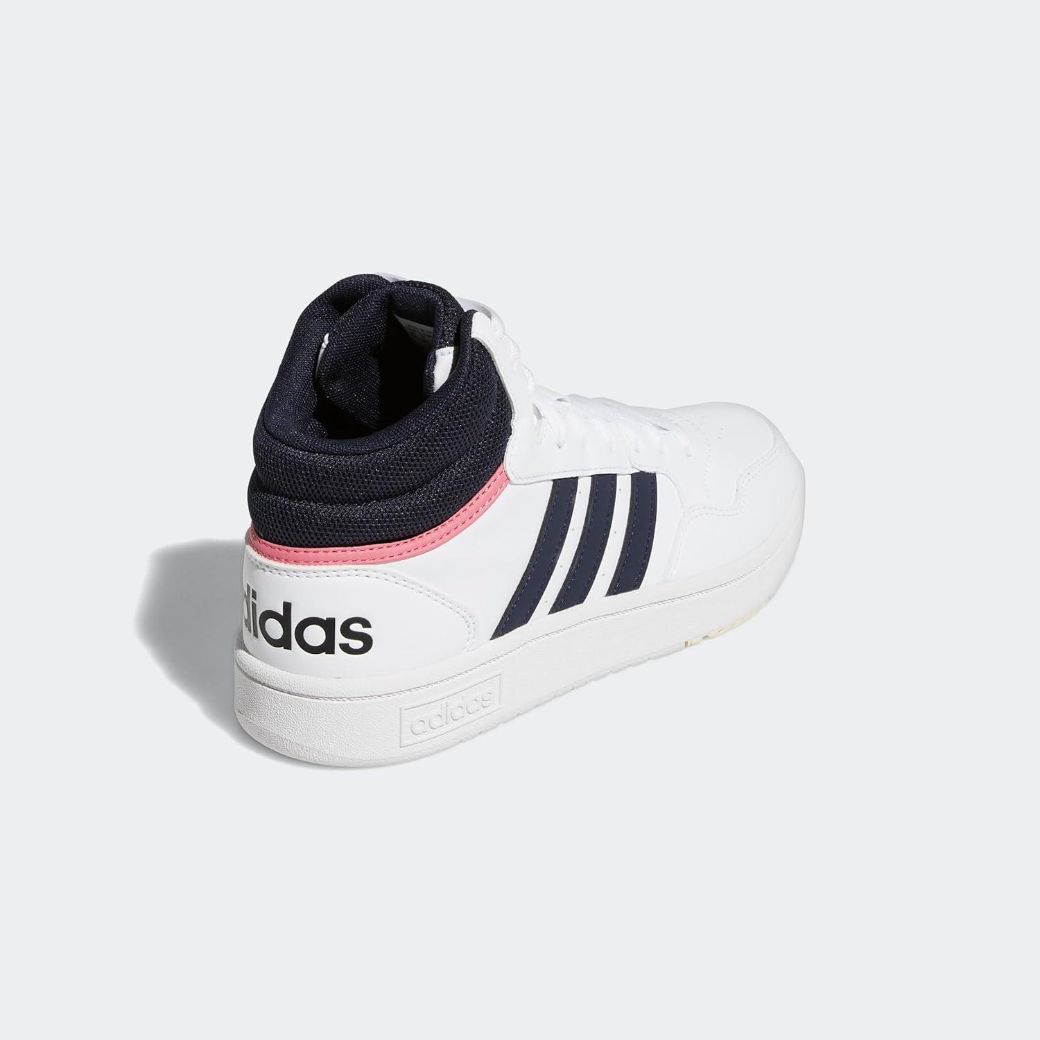 imageadidas Womens Hoops 3 ShoesWhiteLegend InkWhite