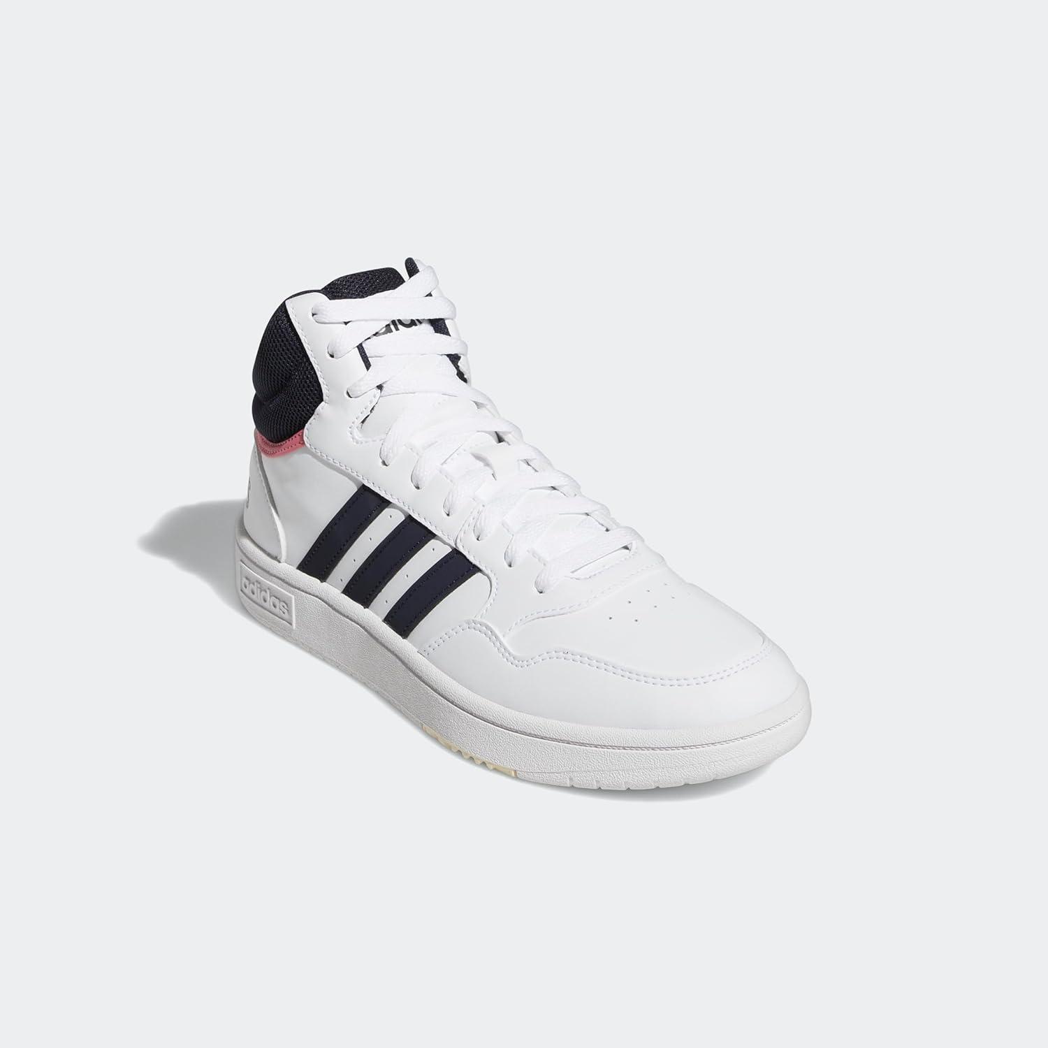 imageadidas Womens Hoops 3 ShoesWhiteLegend InkWhite