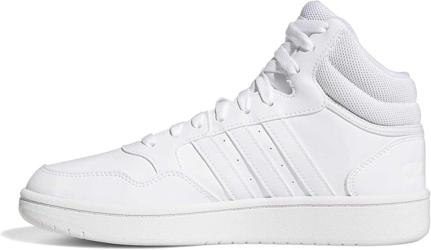 imageadidas Womens Hoops 3 ShoesWhiteWhiteDash Grey