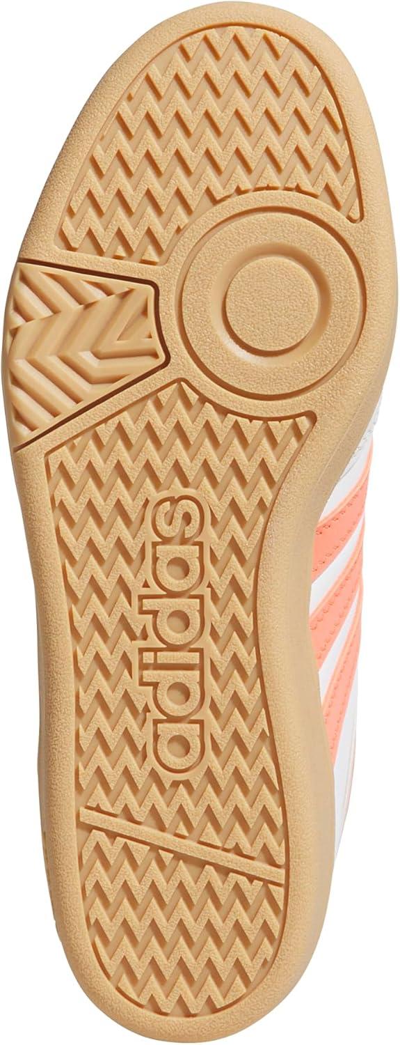 imageadidas Womens Hoops 40 Basketball SneakerWhiteCoral FusionGum