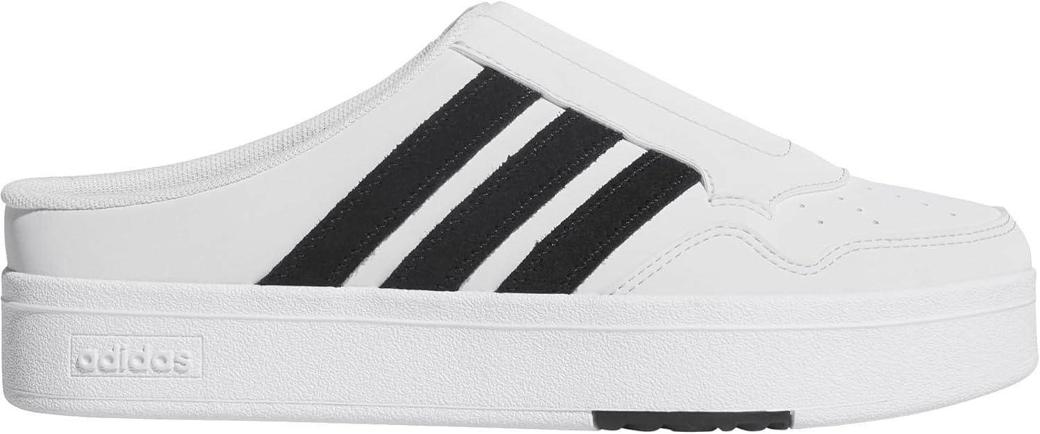 imageadidas Womens Hoops 40 MuleCrystal WhiteWhiteWhite