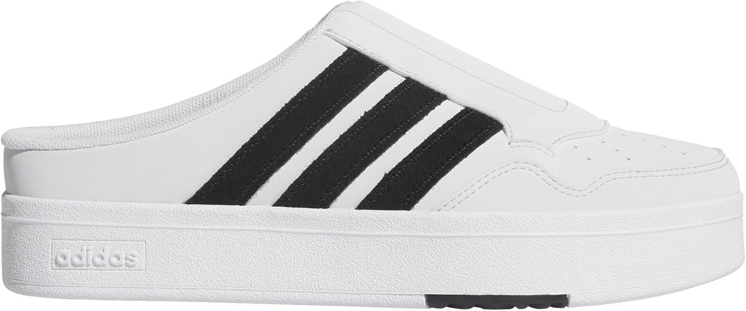 imageadidas Womens Hoops 40 MuleCrystal WhiteWhiteWhite
