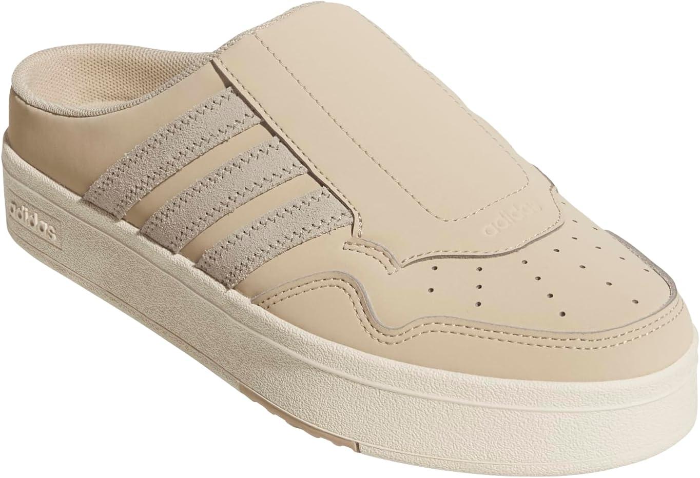 imageadidas Womens Hoops 40 MuleMagic BeigeCream WhiteBlanch Cargo
