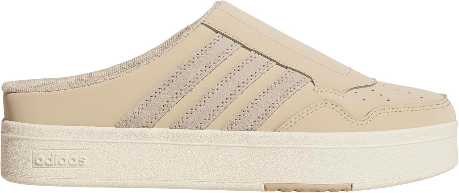 imageadidas Womens Hoops 40 MuleMagic BeigeCream WhiteBlanch Cargo